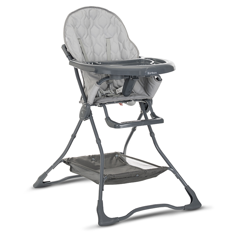 Κάθισμα Φαγητού Lorelli Bon Bon Grey Leather