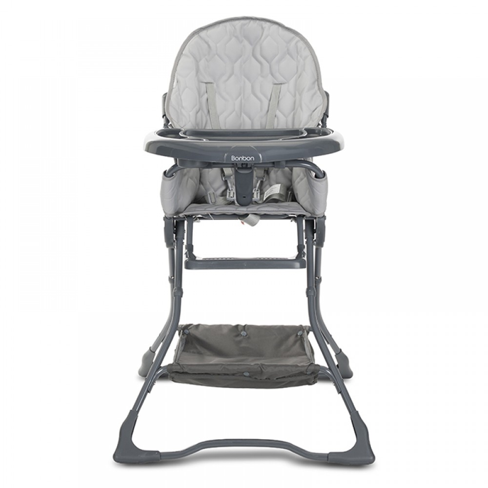 Κάθισμα Φαγητού Lorelli Bon Bon Grey Leather