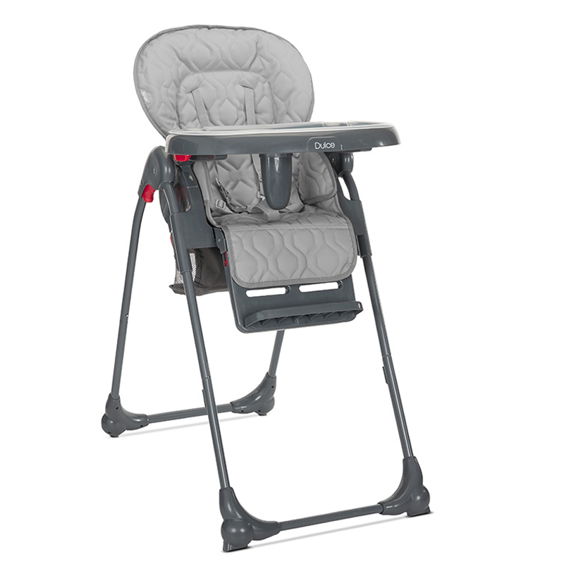 Κάθισμα Φαγητού Lorelli Dulce Grey Leather