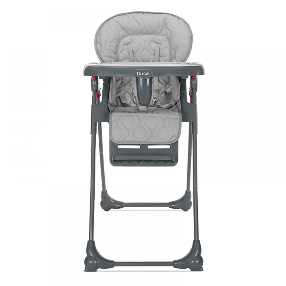 Κάθισμα Φαγητού Lorelli Dulce Grey Leather Κάθισμα Φαγητού Lorelli Dulce Grey Leather