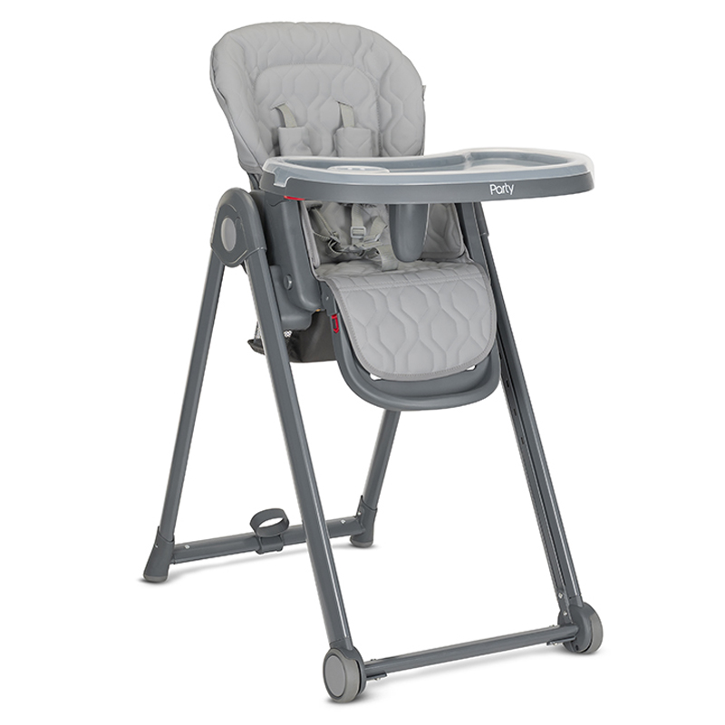 Κάθισμα Φαγητού  Lorelli Party Cool Grey Leather