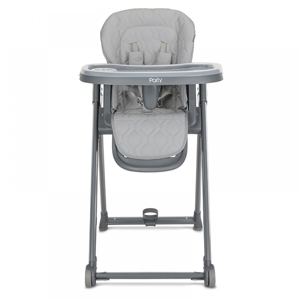 Κάθισμα Φαγητού Lorelli Party Cool Grey Leather