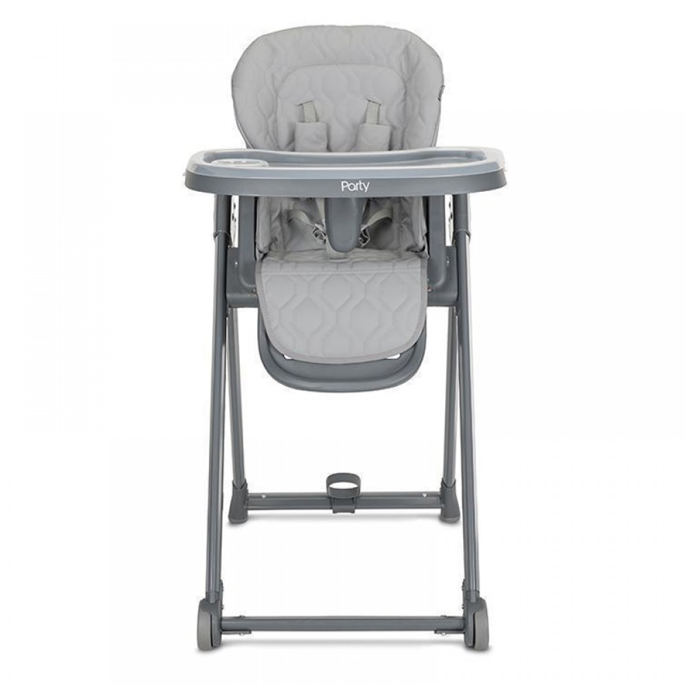 Κάθισμα Φαγητού Lorelli Party Grey Leather