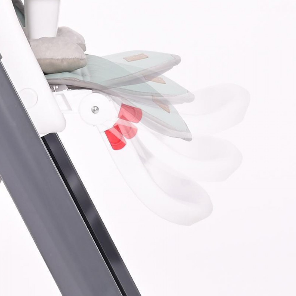 Κάθισμα Φαγητού Lorelli Party Grey Leather