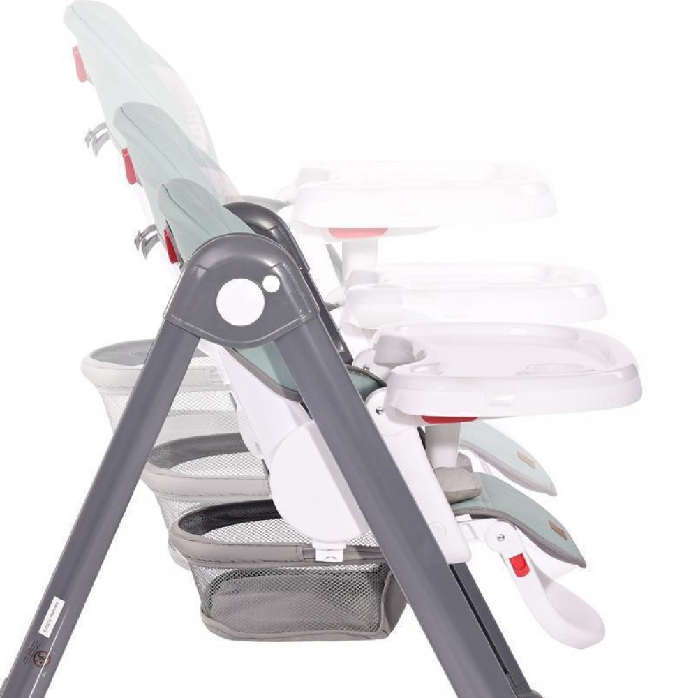 Κάθισμα Φαγητού Lorelli Party Grey Leather