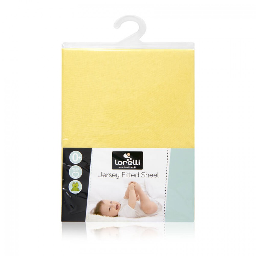 Σελτές Κρεβατιού Lorelli Jersey (120x60cm) Yellow Σελτές Κρεβατιού Lorelli Jersey (120x60cm) Yellow