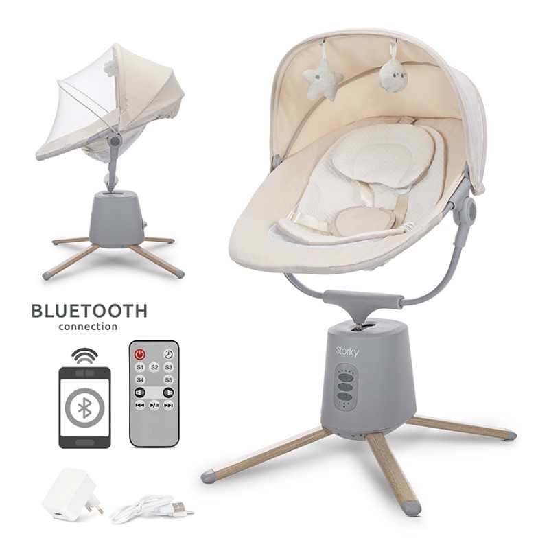 Ρηλάξ Lorelli Storky Beige