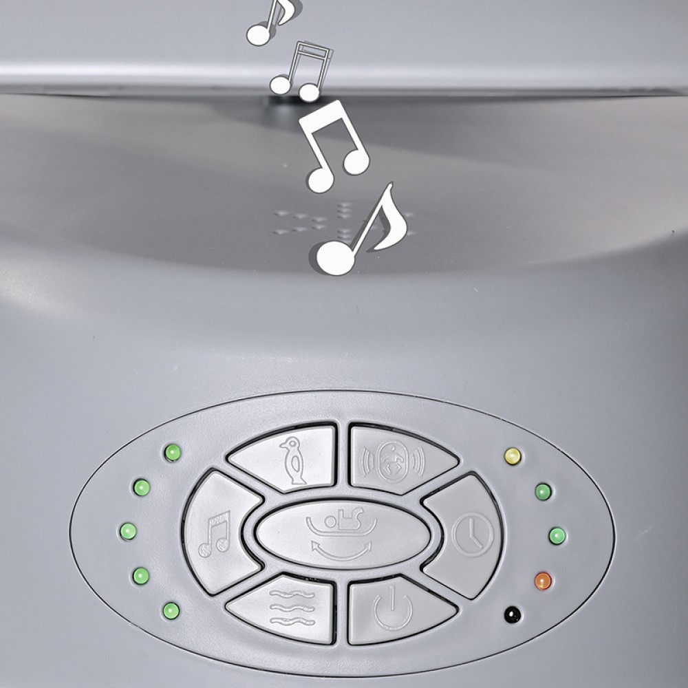 Ηλεκτρική Κούνια Ρηλάξ Lorelli Toscana Frosty Green Stars