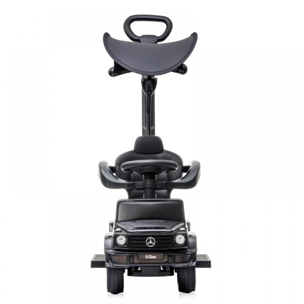 Περπατούρα - Αυτοκινητάκι με Χειρολαβή Γονέα &amp; Τέντα Lorelli Mercedes-Benz G350D Black