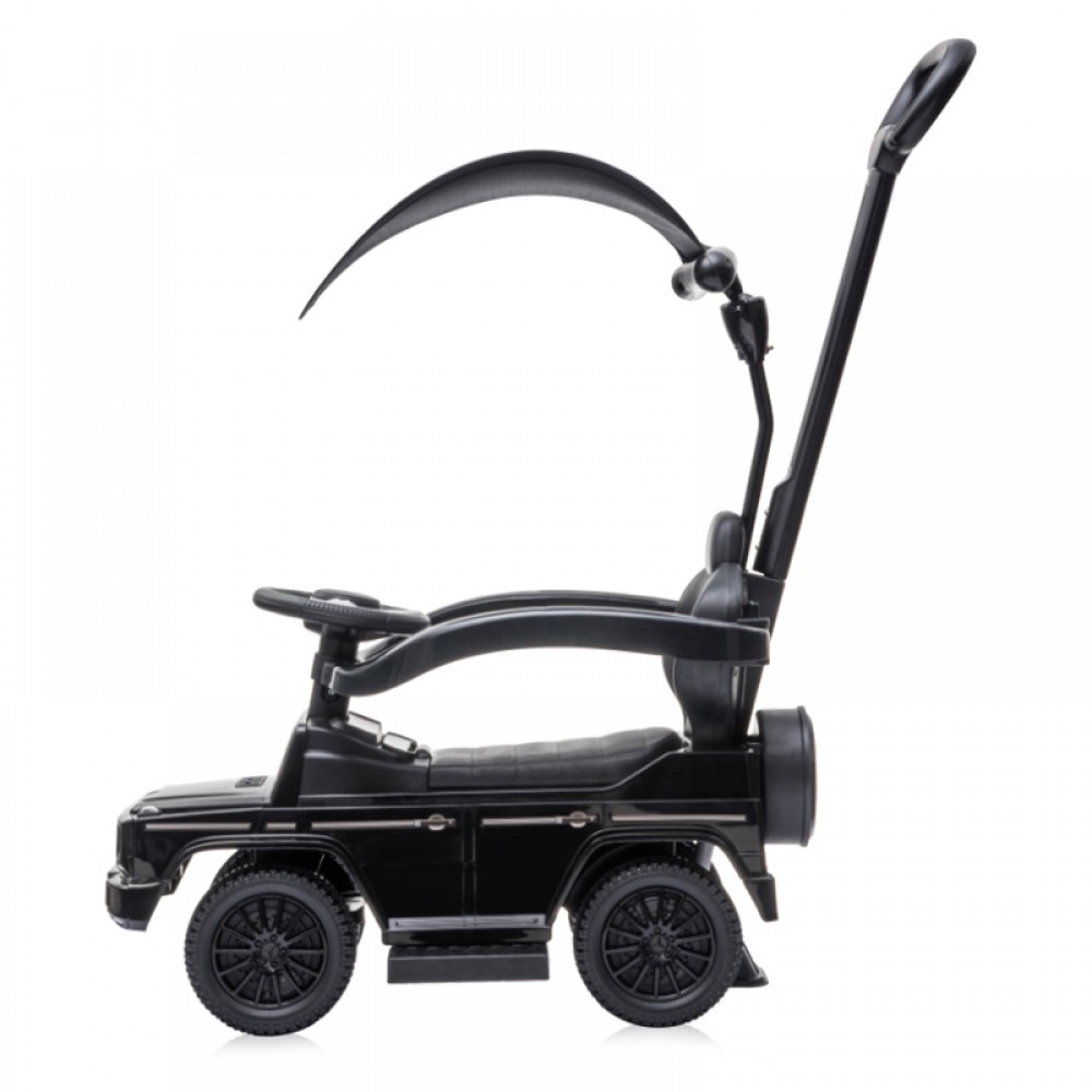 Περπατούρα - Αυτοκινητάκι με Χειρολαβή Γονέα &amp; Τέντα Lorelli Mercedes-Benz G350D Black