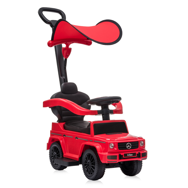 Περπατούρα - Αυτοκινητάκι με Χειρολαβή Γονέα & Τέντα Lorelli Mercedes-Benz G350D Red