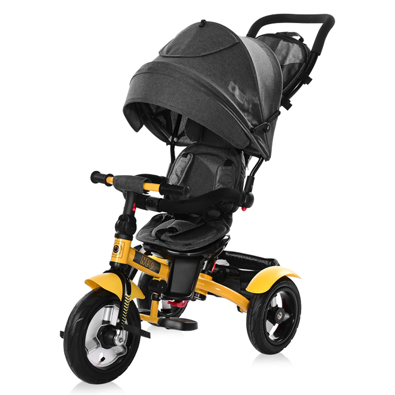 Τρίκυκλο Ποδήλατο Lorelli NEO Air Wheels Yellow and Black