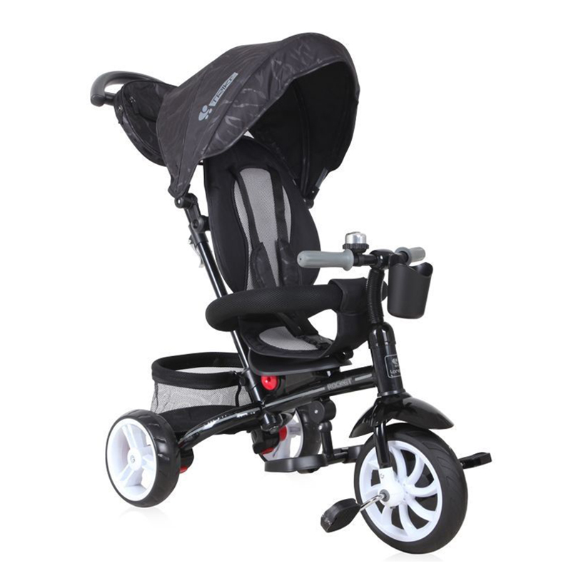 Τρίκυκλο Ποδήλατο Lorelli Rocket Eva Wheels Black