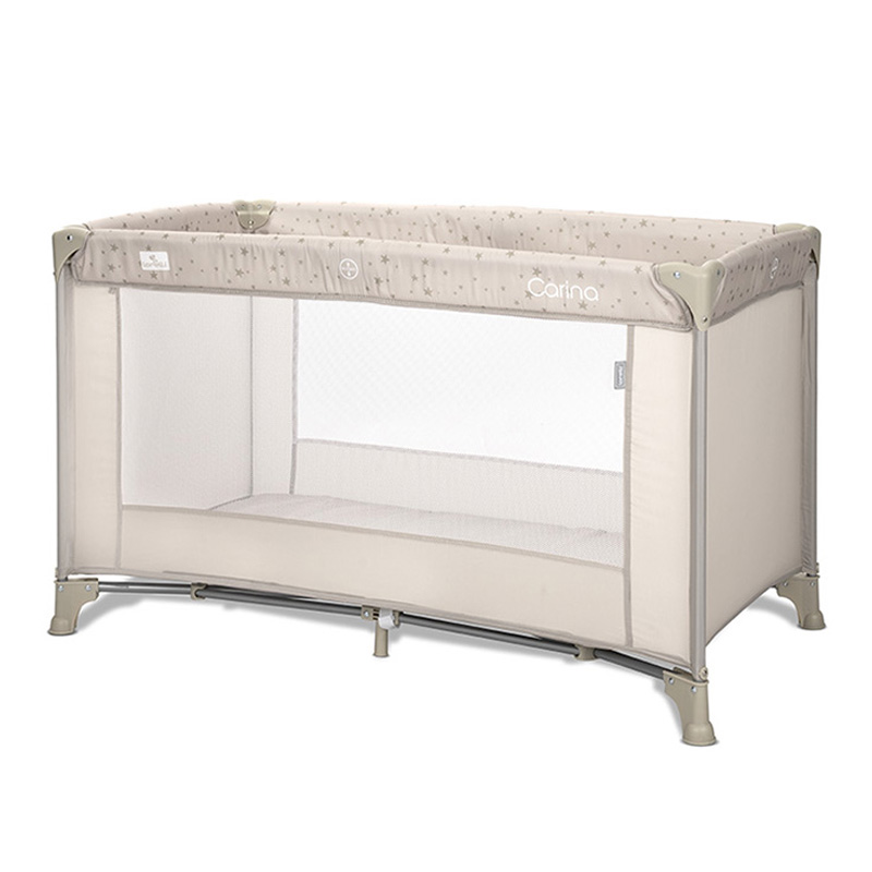 Παρκοκρέβατο Lorelli Carina 1 Layer Beige Stars