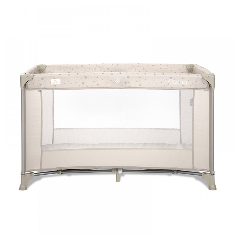 Παρκοκρέβατο Lorelli Carina 1 Layer Beige Stars