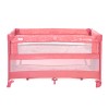 Παρκοκρέβατο Lorelli Cot Up & Down 2 Layers Rose Velvet Unicorn