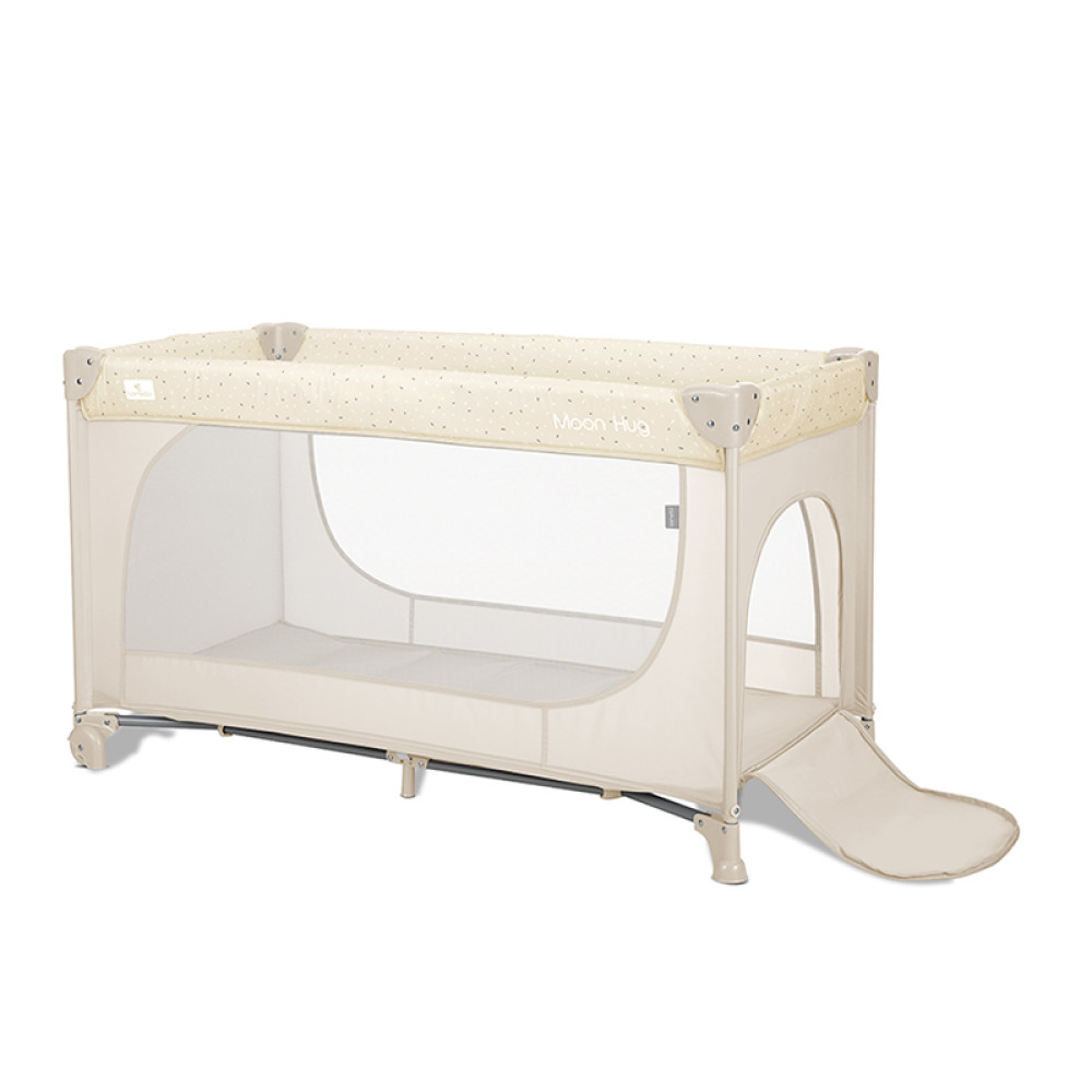 Παρκοκρέβατο Lorelli Moon Hug One Touch 1 Layer Beige