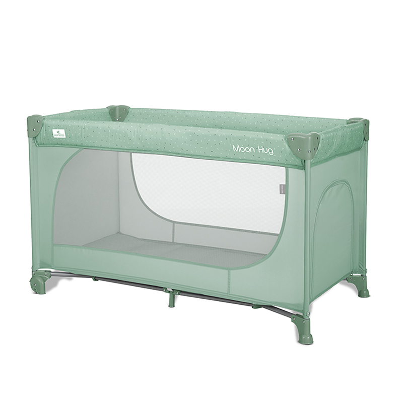 Παρκοκρέβατο Lorelli Moon Hug One Touch 1 Layer Green