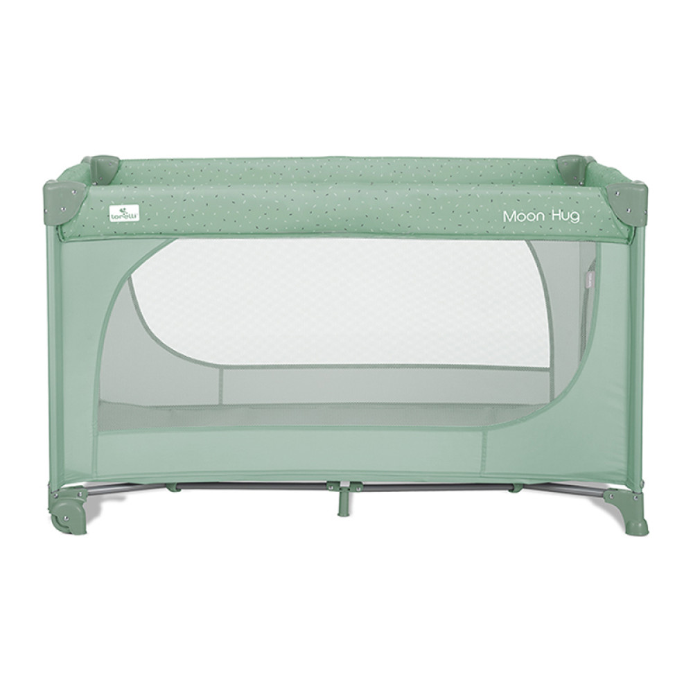 Παρκοκρέβατο Lorelli Moon Hug One Touch 1 Layer Green