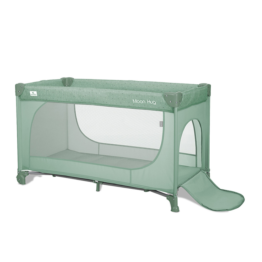 Παρκοκρέβατο Lorelli Moon Hug One Touch 1 Layer Green