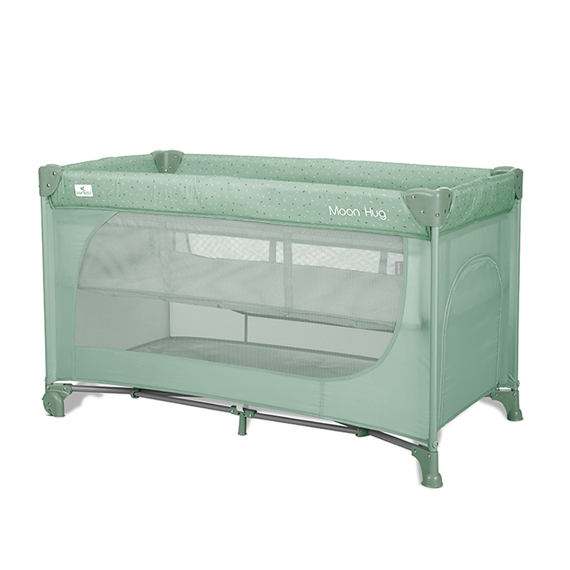 Παρκοκρέβατο Lorelli Moon Hug One Touch 2 Layer Green