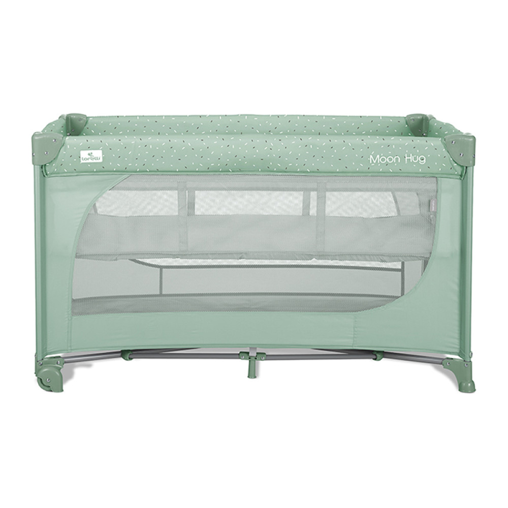 Παρκοκρέβατο Lorelli Moon Hug One Touch 2 Layer Green