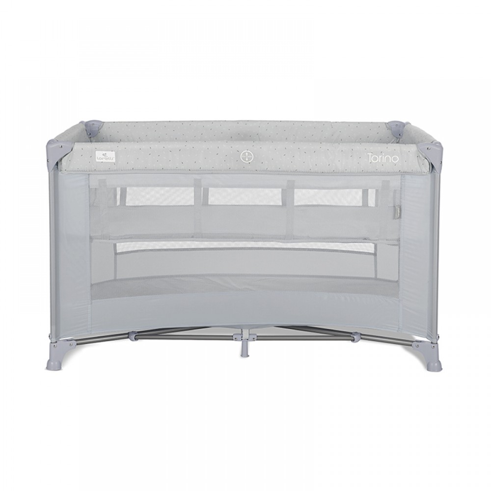 Παρκοκρέβατο Lorelli Torino 2 Layers Grey