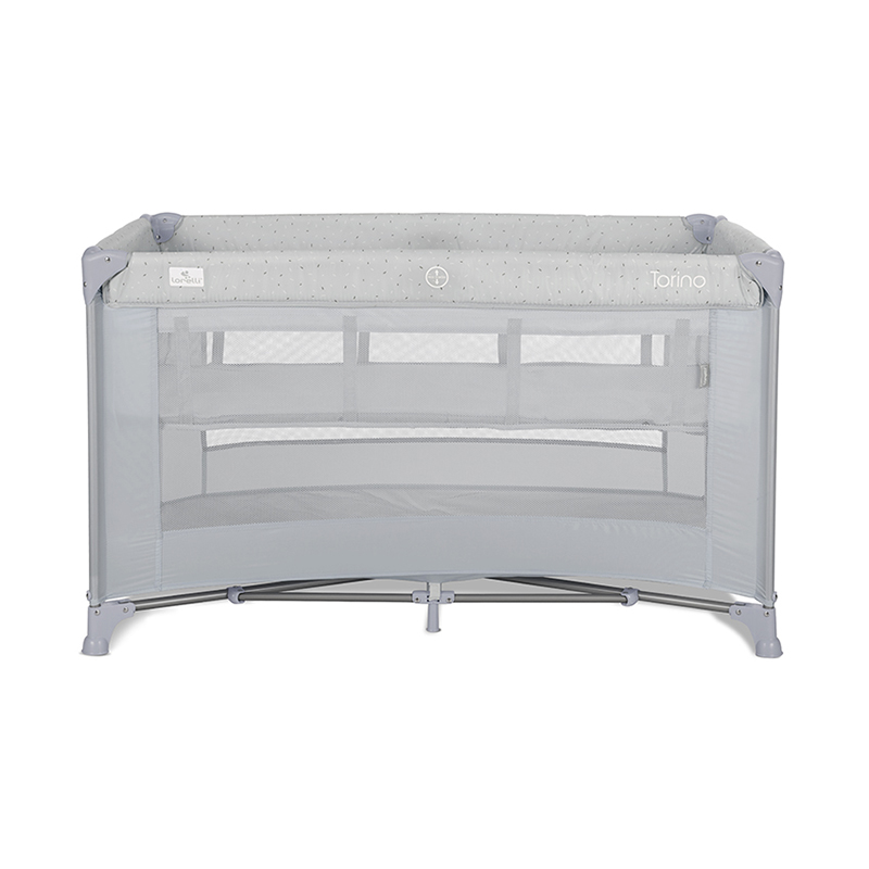 Παρκοκρέβατο Lorelli Torino 2 Layers Grey