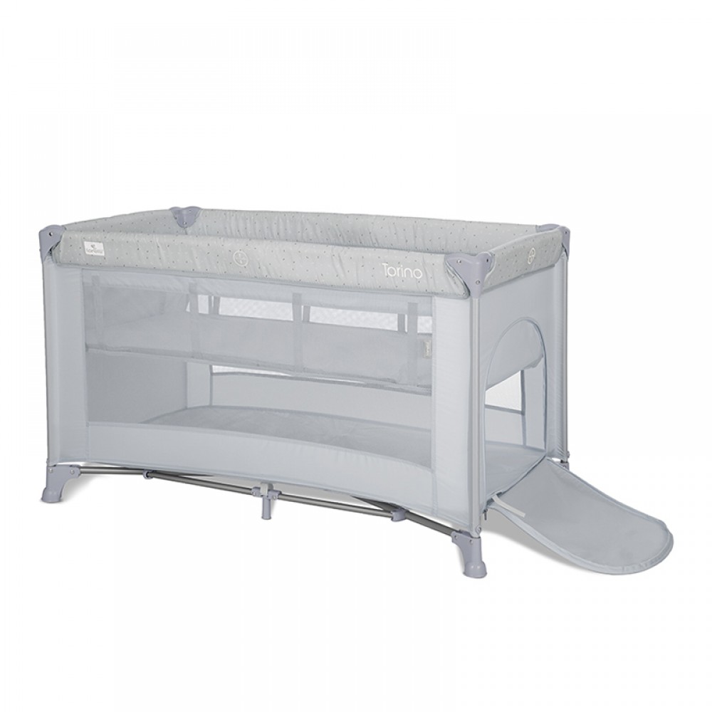 Παρκοκρέβατο Lorelli Torino 2 Layers Grey