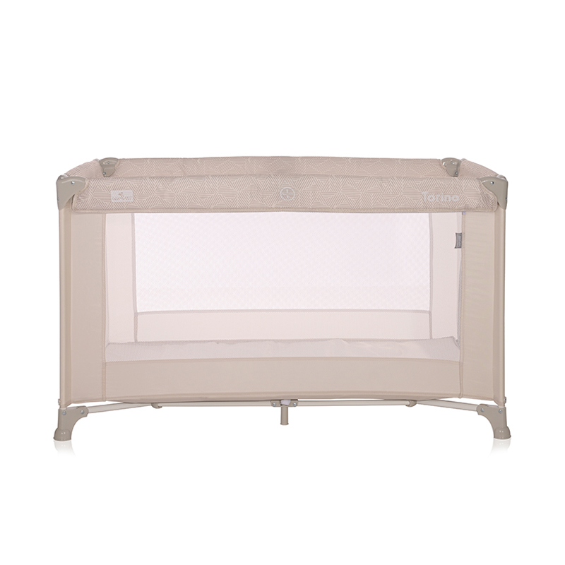 Παρκοκρέβατο Lorelli Torino 1 Layer Striped Elements Fog