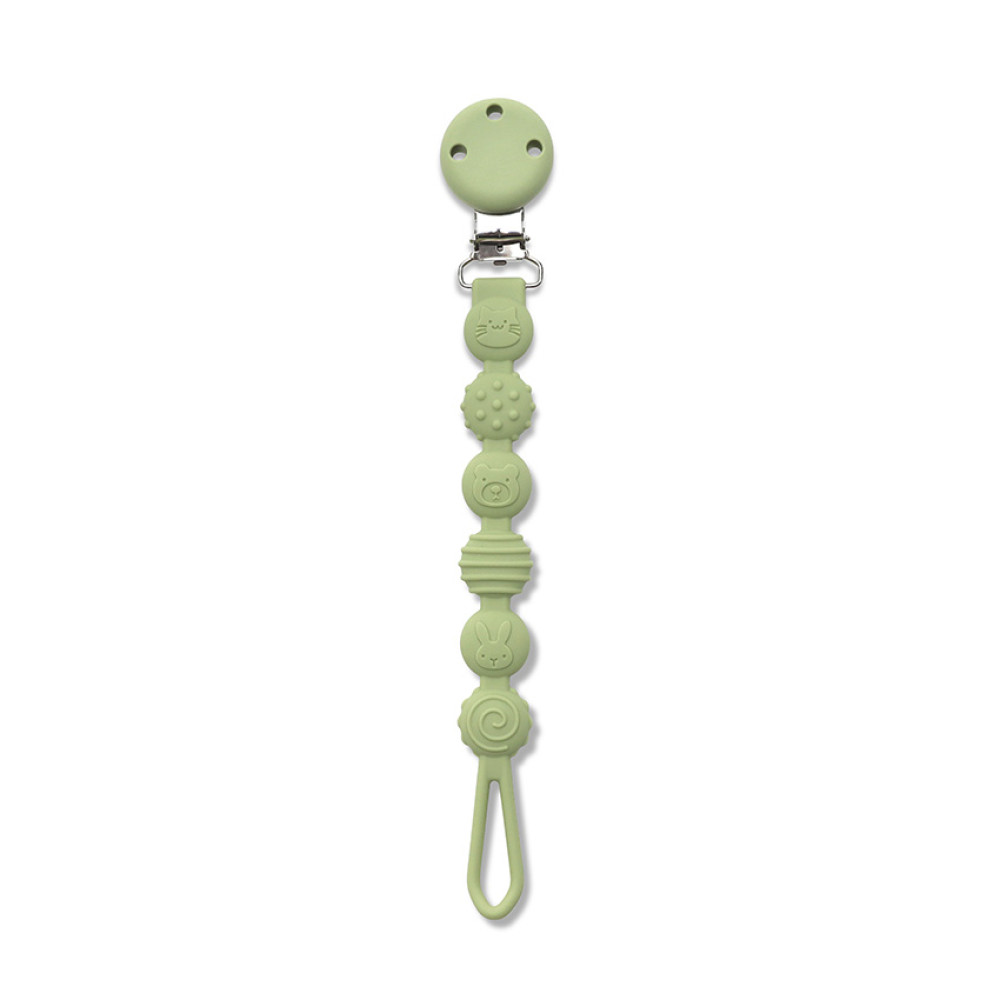 Κλιπ Πιπίλας Σιλικόνης Lorelli Fresh Green