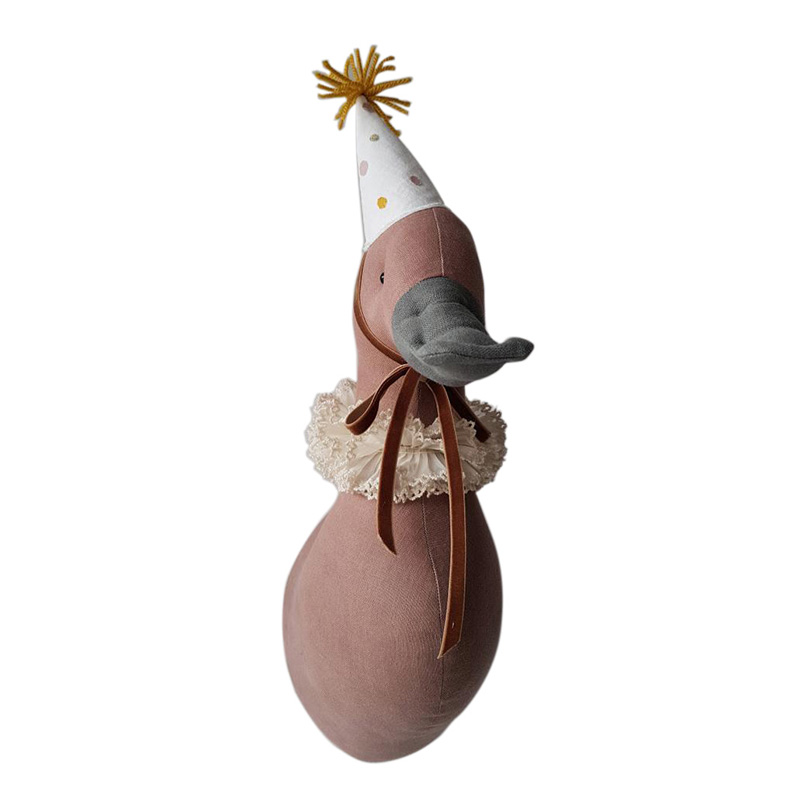 Χειροποίητο Kρεμαστό Tοίχου Love me Decoration Duck Circus Pink