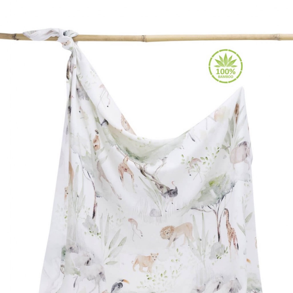 Πάνα Αγκαλιάς Makaszka Bamboo Sawanna