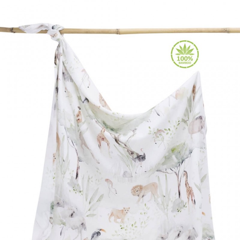 Πάνα Αγκαλιάς Makaszka Bamboo Sawanna