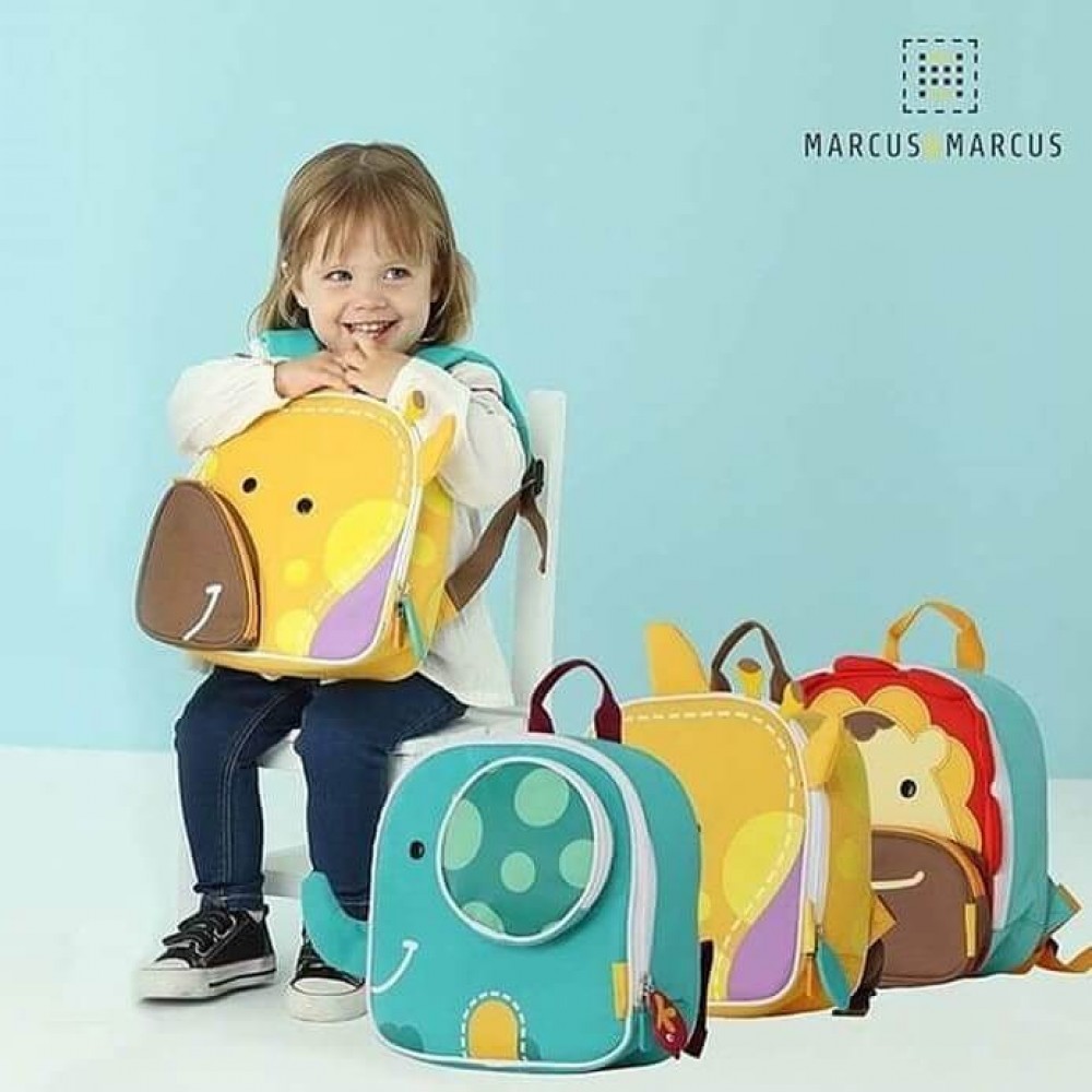 Παιδική Τσάντα Γεύματος, Iσοθερμική πλάτης Marcus &amp; Marcus 3D Eλεφαντάκι 