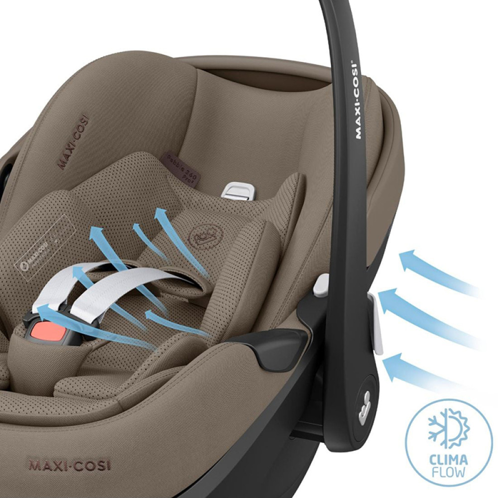 Κάθισμα Αυτοκινήτου Maxi-Cosi Pebble 360 Pro2 i-SΙΖΕ 40-150cm Twillic Truffle