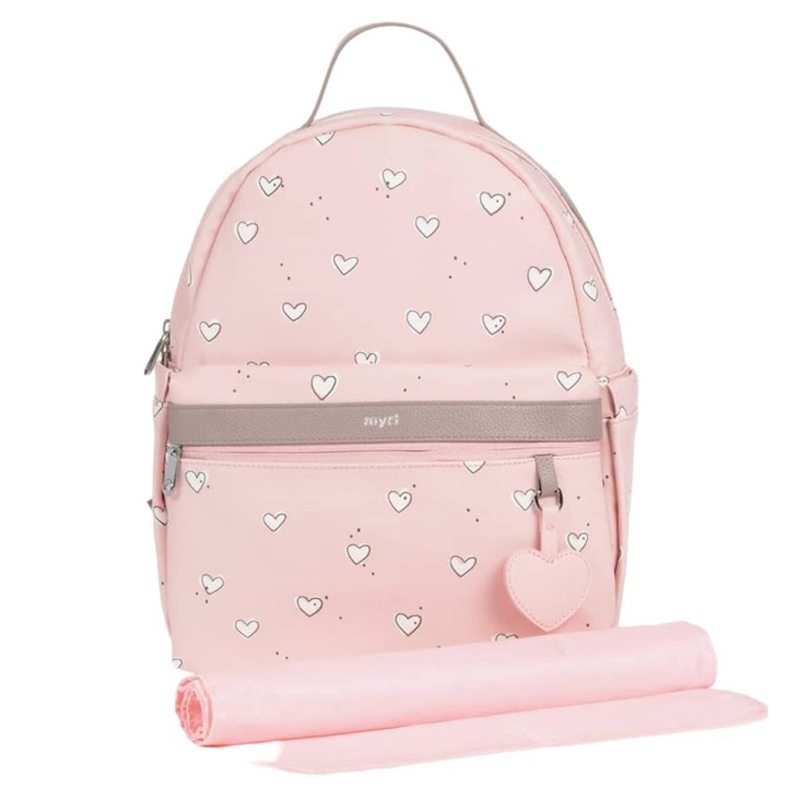 Τσάντα Αλλαξιέρα Backpack Mayoral Pink Hearts