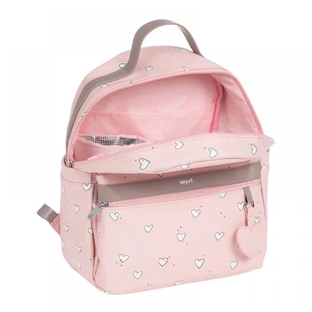 Τσάντα Αλλαξιέρα Backpack Mayoral Pink Hearts