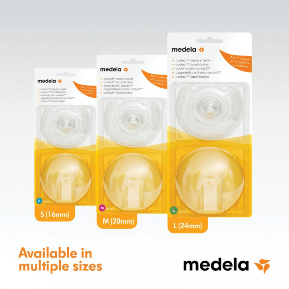 Ψευδοθηλές Medela Contact Nipple Shields 2τμχ ( Medium)