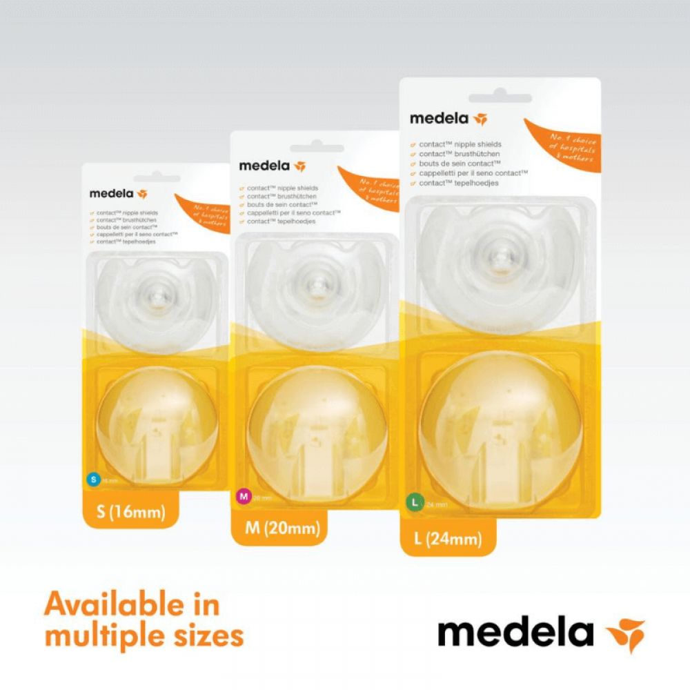 Ψευδοθηλές Medela Contact Nipple Shields 2τμχ (Small)