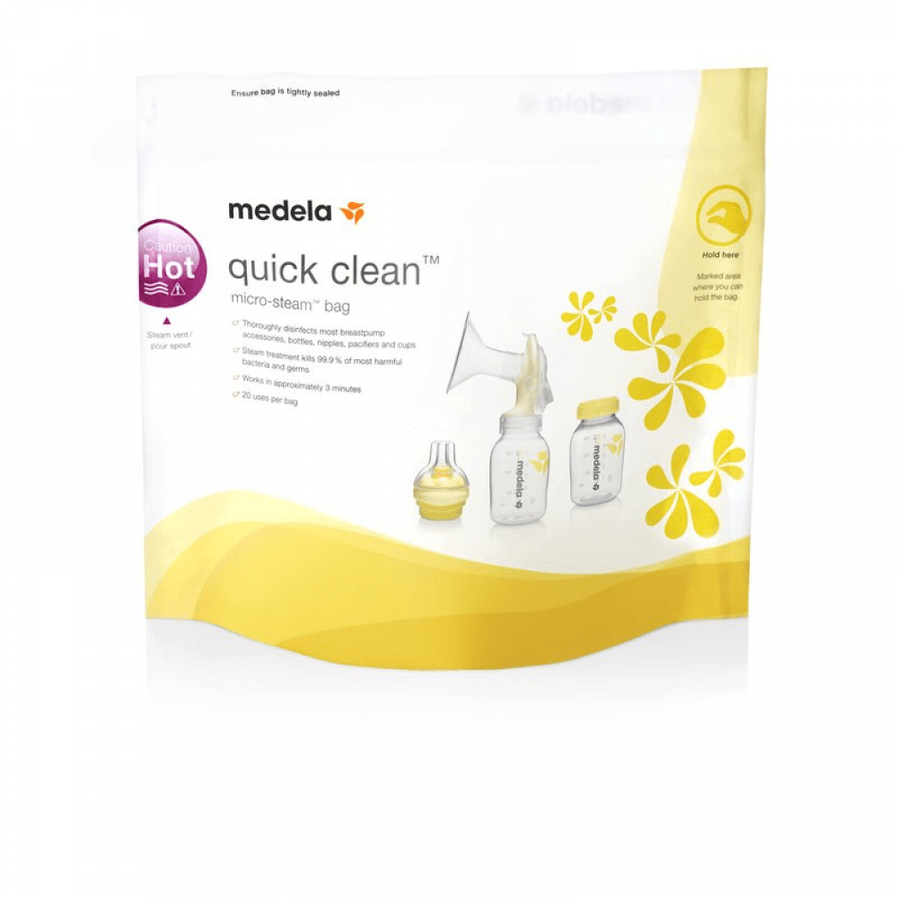 Σακουλάκια Αποστείρωσης για Μικροκύματα Medela Quick Clean™ (5τεμ.)