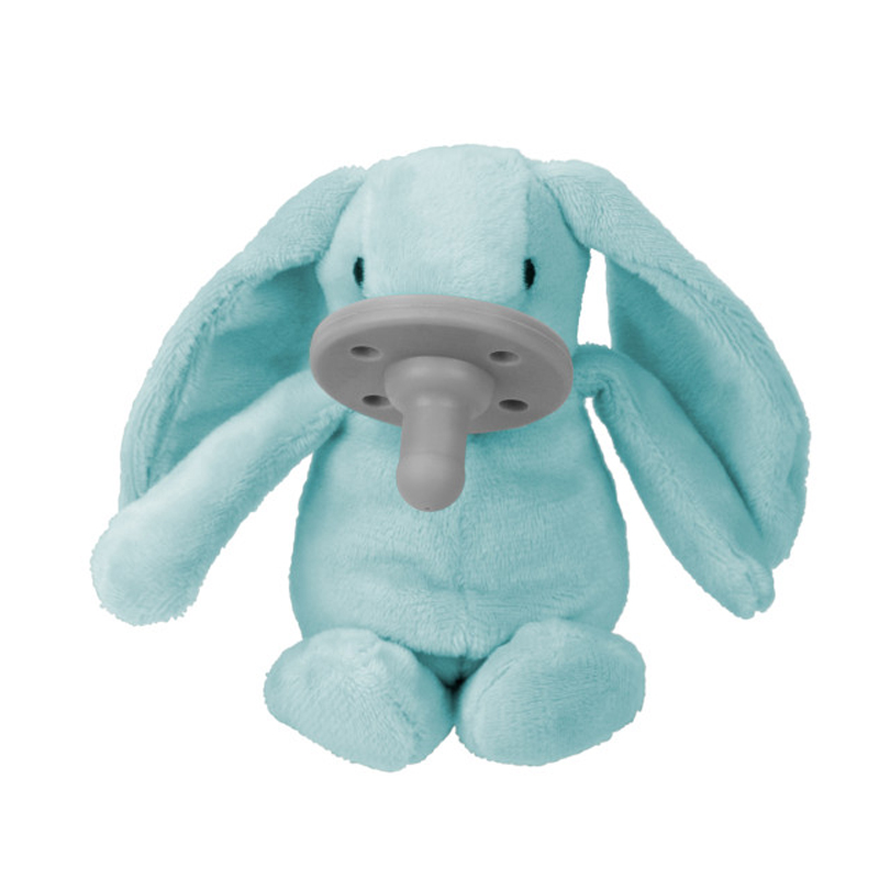 Μασητικό με Πιπίλα Σιλικόνης Comforter MinikOiOi Blue Bunny