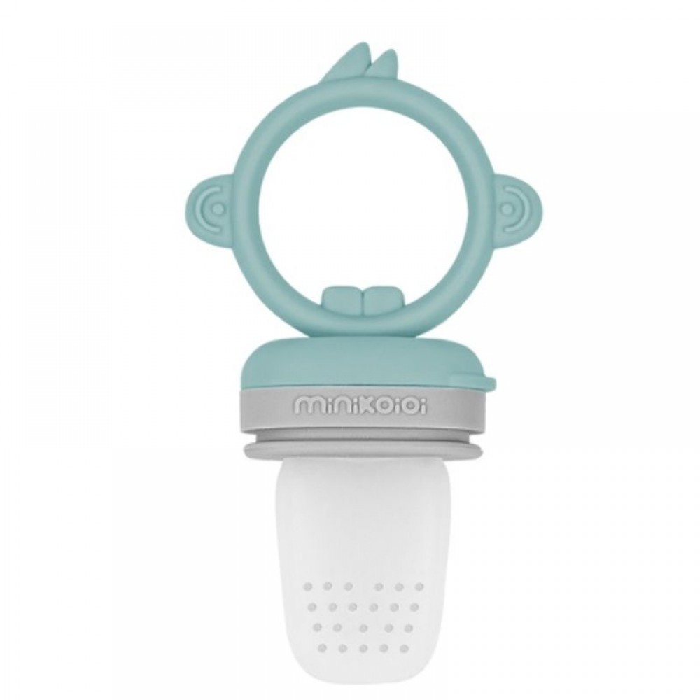 Τροφοδότης Σιλικόνης MinikOiOi Pulps Feeder Aqua Green / Grey Τροφοδότης Σιλικόνης MinikOiOi Pulps Feeder Aqua Green / Grey