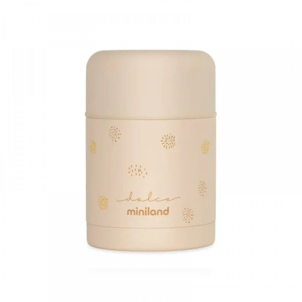 Θερμός Φαγητού Miniland Dolce Food Thermos 600ml Vanilla Θερμός Φαγητού Miniland Dolce Food Thermos 600ml Vanilla