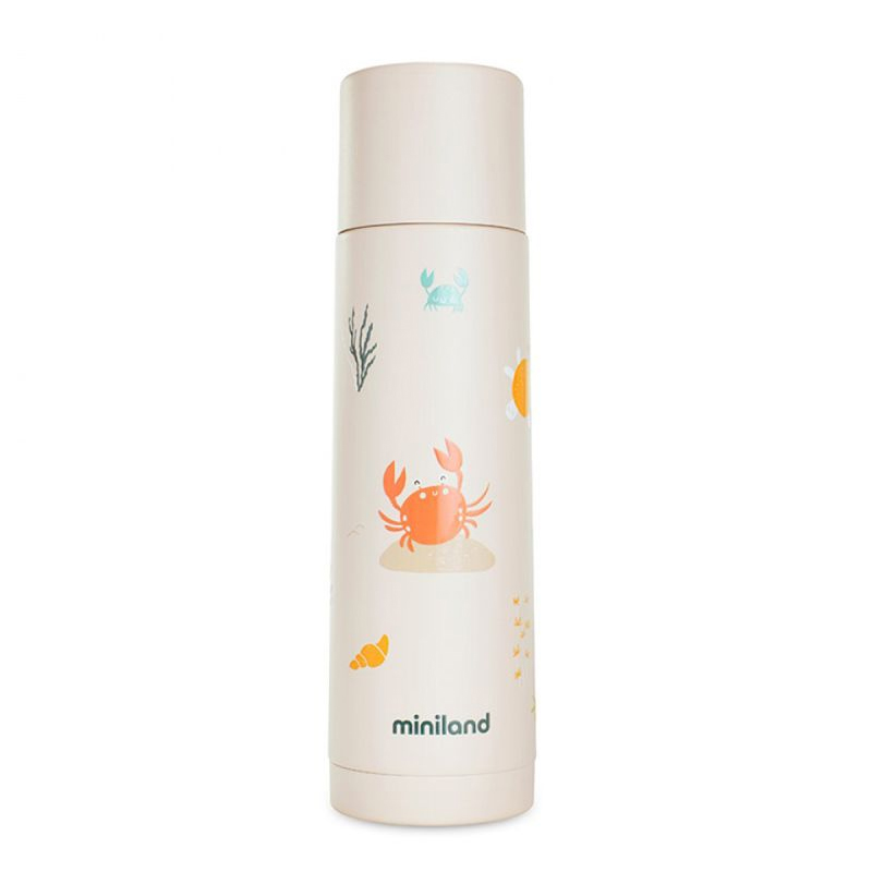 Θερμός Υγρών Ανοξείδωτος Miniland Ocean Crab 500ml