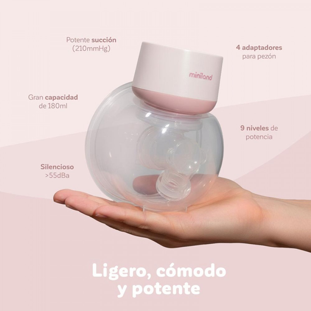 Διπλό Φορητό Ηλεκτρικό Θήλαστρο Miniland Easy Flow Duo