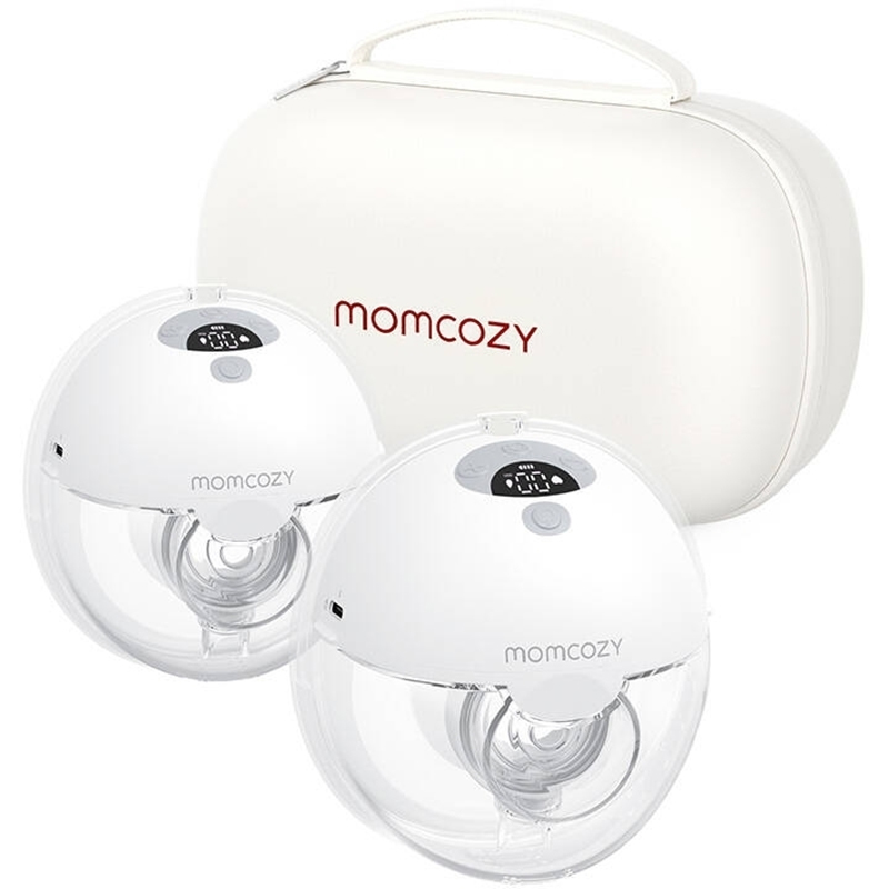 Ηλεκτρικό Φορητό Θήλαστρο Momcozy M5 Hands Free Διπλής Άντλησης Grey