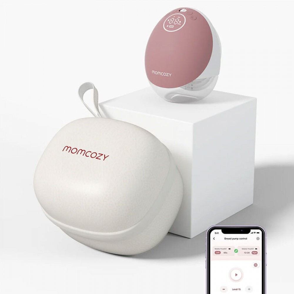 Ηλεκτρικό Φορητό Θήλαστρο Momcozy M9 Hands Free Red