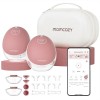 Ηλεκτρικό Φορητό Θήλαστρο Momcozy M9 Hands Free Διπλής Άντλησης Red
