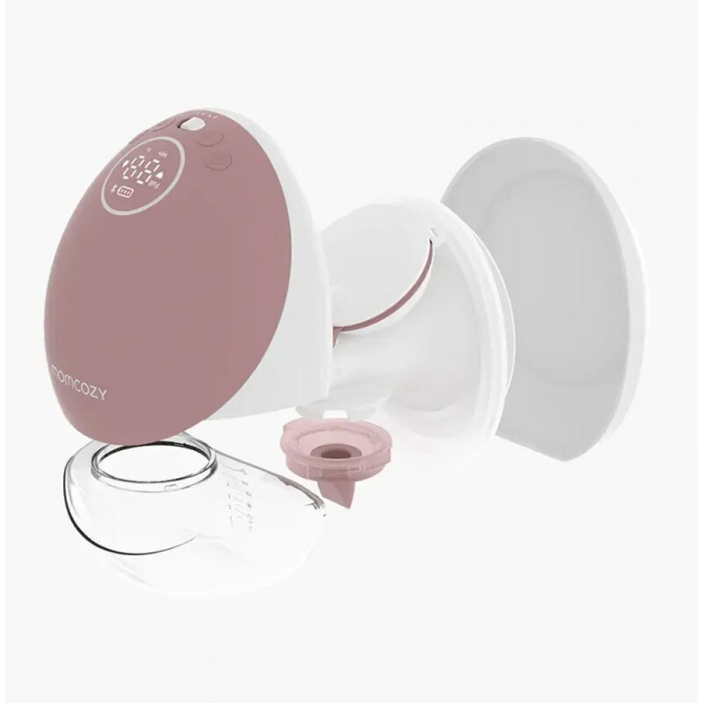 Ηλεκτρικό Φορητό Θήλαστρο Momcozy M9 Hands Free Διπλής Άντλησης Red